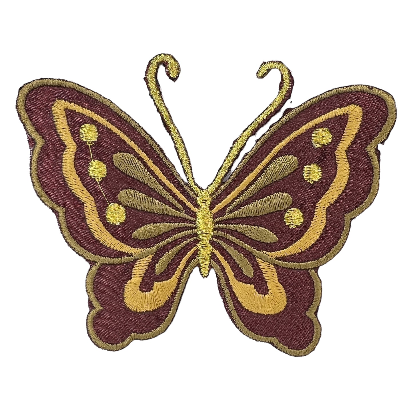P0153-bruine-vlinder-met-gouden-accenten-patch