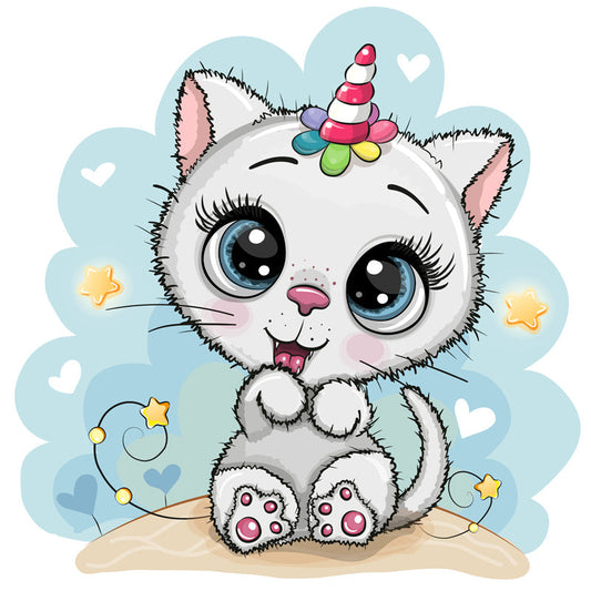 M16-witte-poes-unicorn-applicatie