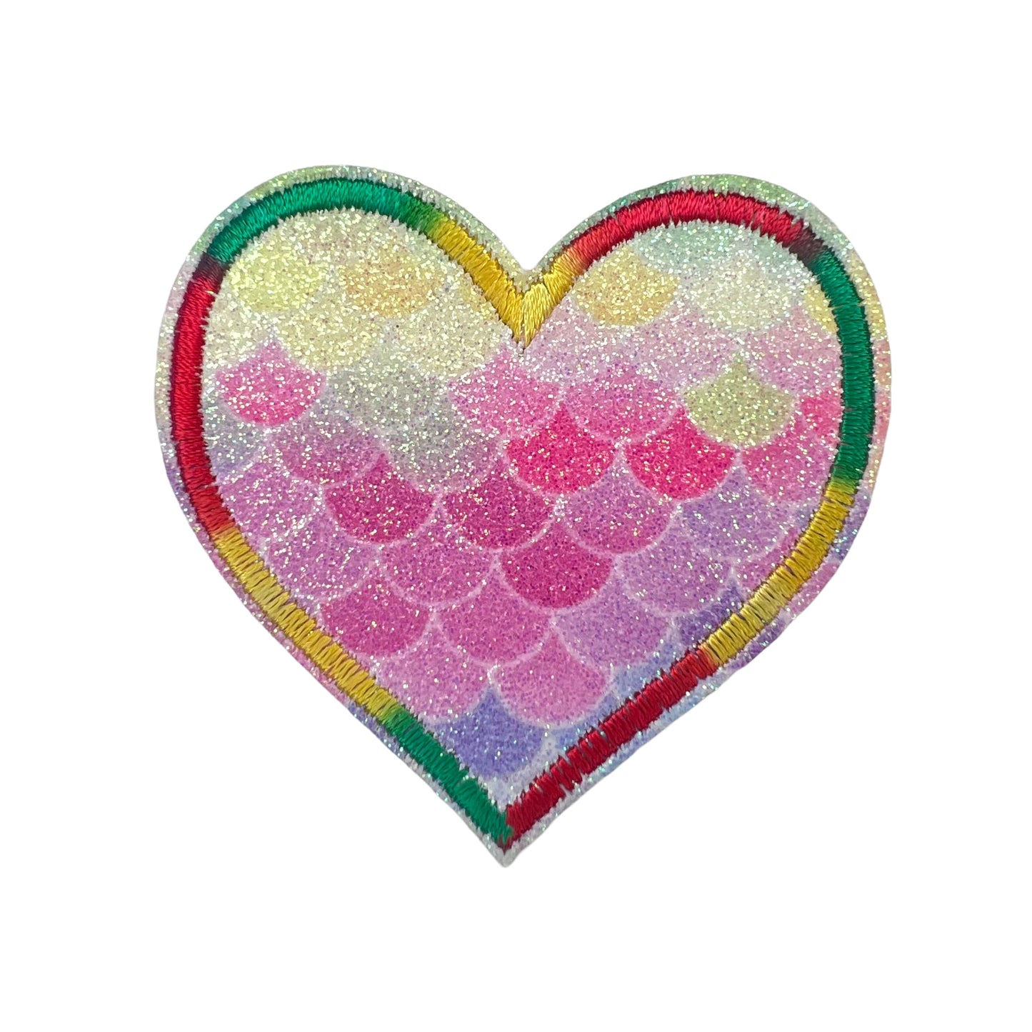 P0085-hart-met-roze-en-gele-tinten-patch
