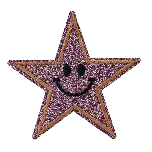 P0175-paarse-glitter-ster-patch