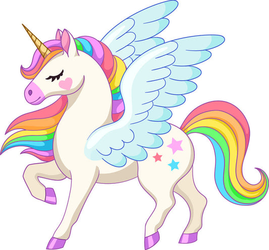 Q9-unicorn-met-vleugels-applicatie